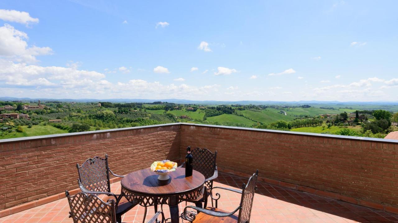 Luglie 360° Panoramic Terrace Appartement Siena Buitenkant foto