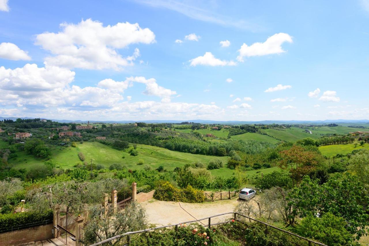 Luglie 360° Panoramic Terrace Appartement Siena Buitenkant foto